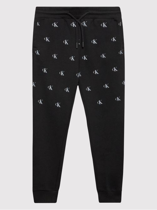 REPEATED MONOGRAM SWEATPANTS CALVIN KLEIN JEANS | IB0IB01152/BEH